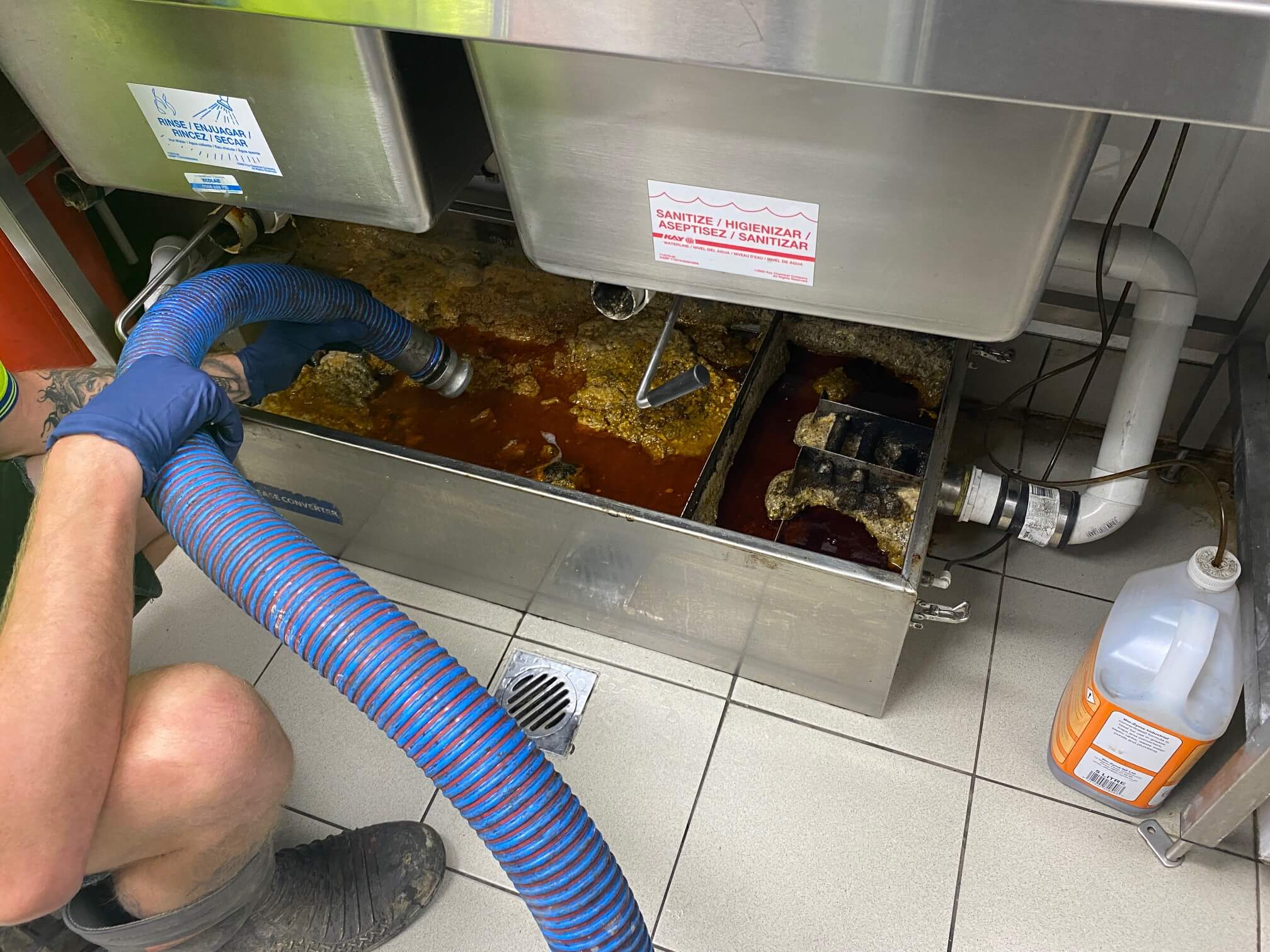 Grease Trap Cleaning in Portage